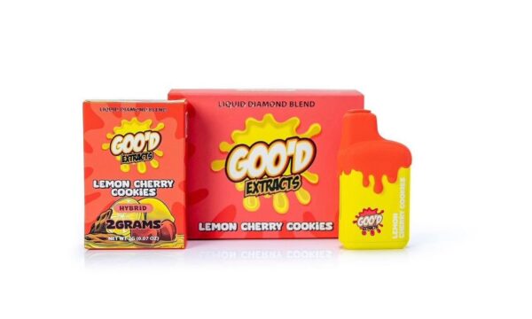 Goo’d Extracts 2G Disposable – Lemon Cherry Cookies